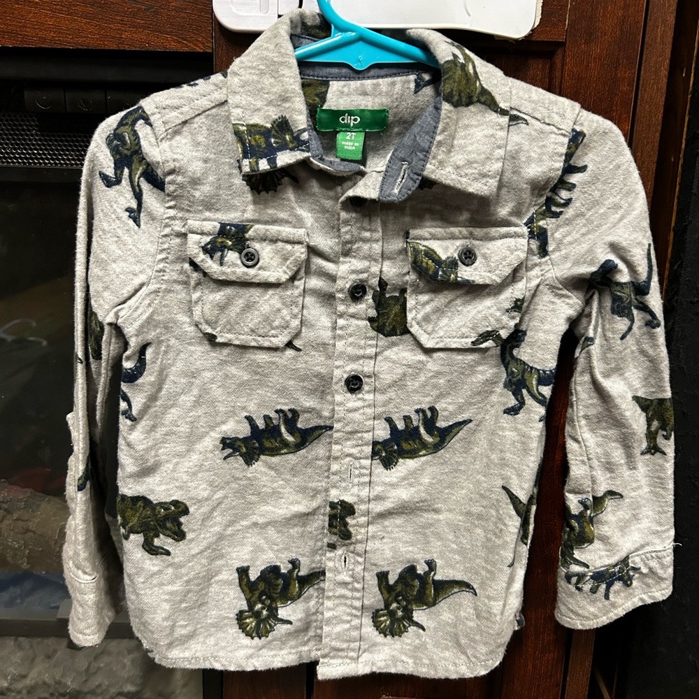 2T button down shirt